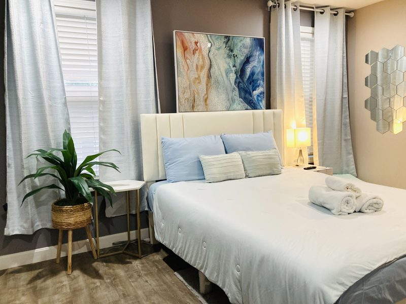 Main bedroom in our Cranston home