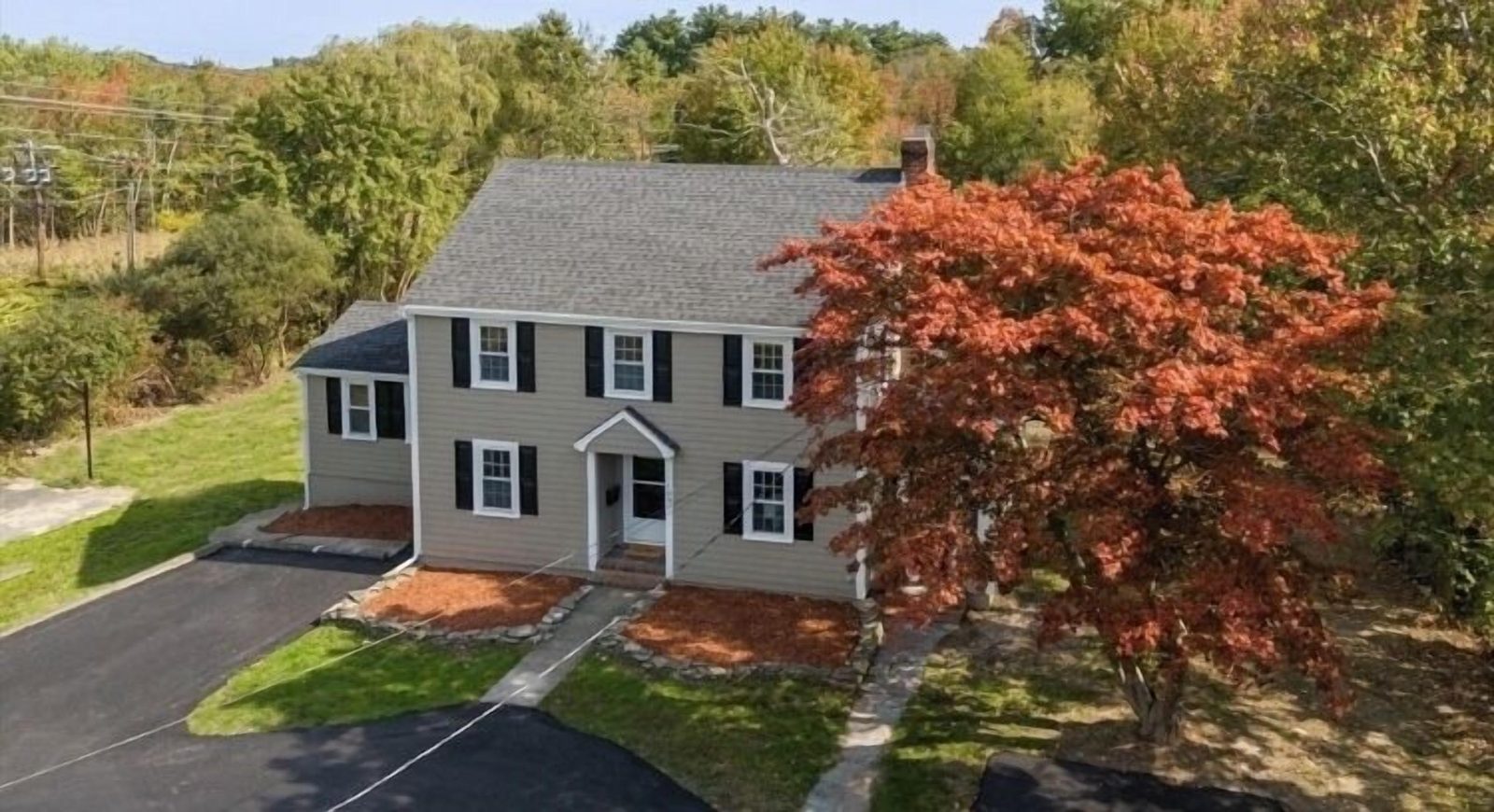 Our colonial home in Abington, Massachusetts