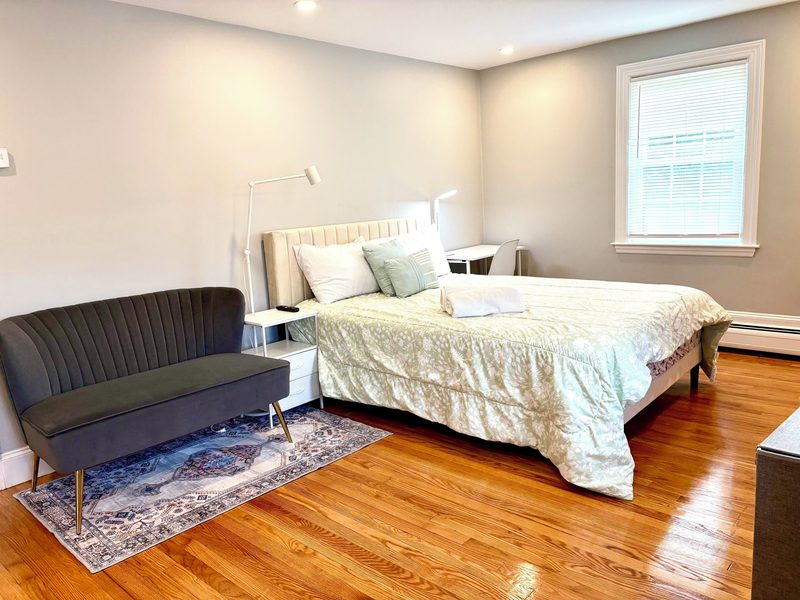 Bedroom in our Abington home